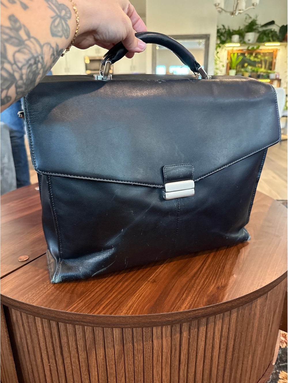 Vintage IBM ThinkPad Laptop Case Briefcase Black Carrying Bag Retro Computer